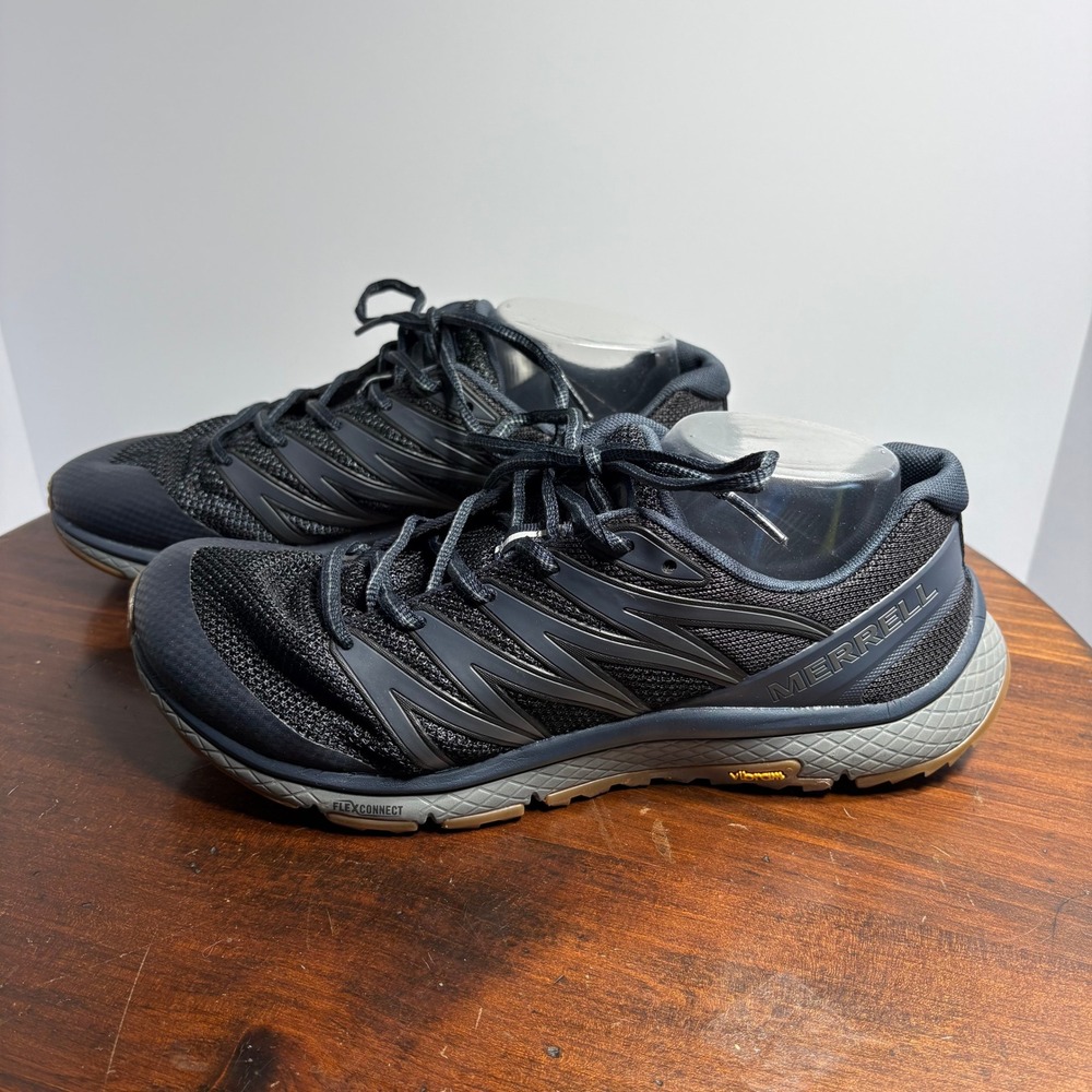 Merrell Shoes Mens 10 Black Agility Peak Flex 3 Trail Running Sneakers J12883